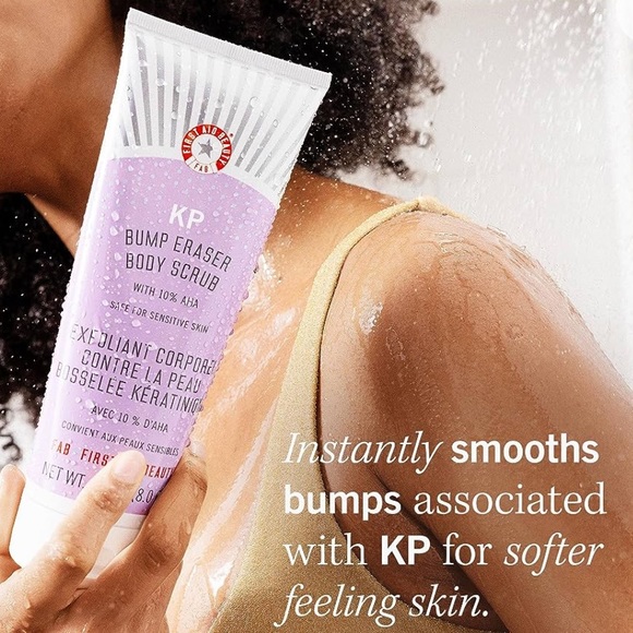 NWT First Aid Beauty KP Bump Eraser Body Scrub Exfoliant with 10% AHA – 8 oz - Picture 6 of 6